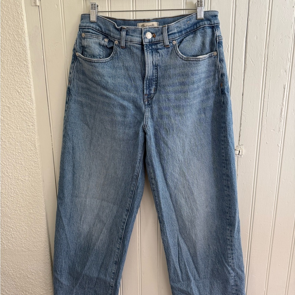 Madewell Perfect Vintage Wide Leg Crop Jeans